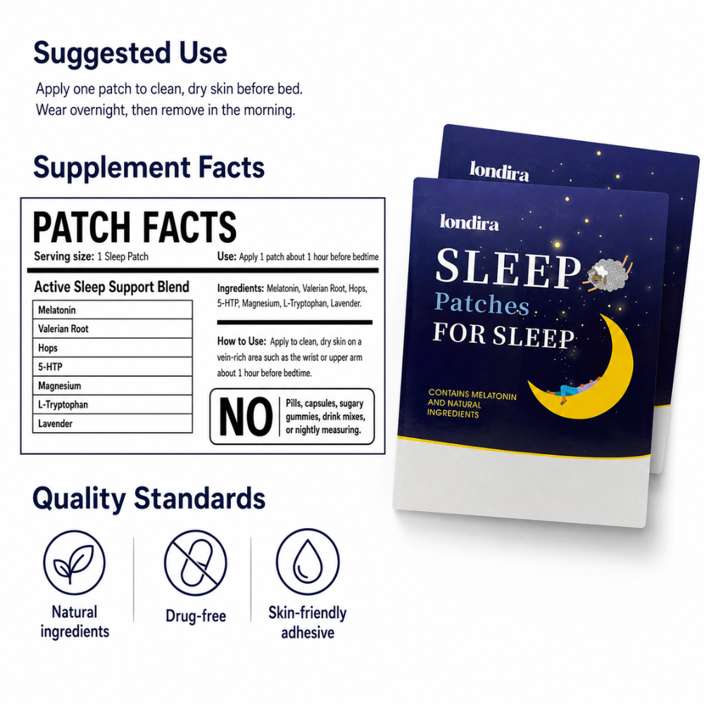 Londira® Sleep Patches (30 Nights + 54 Nights FREE)