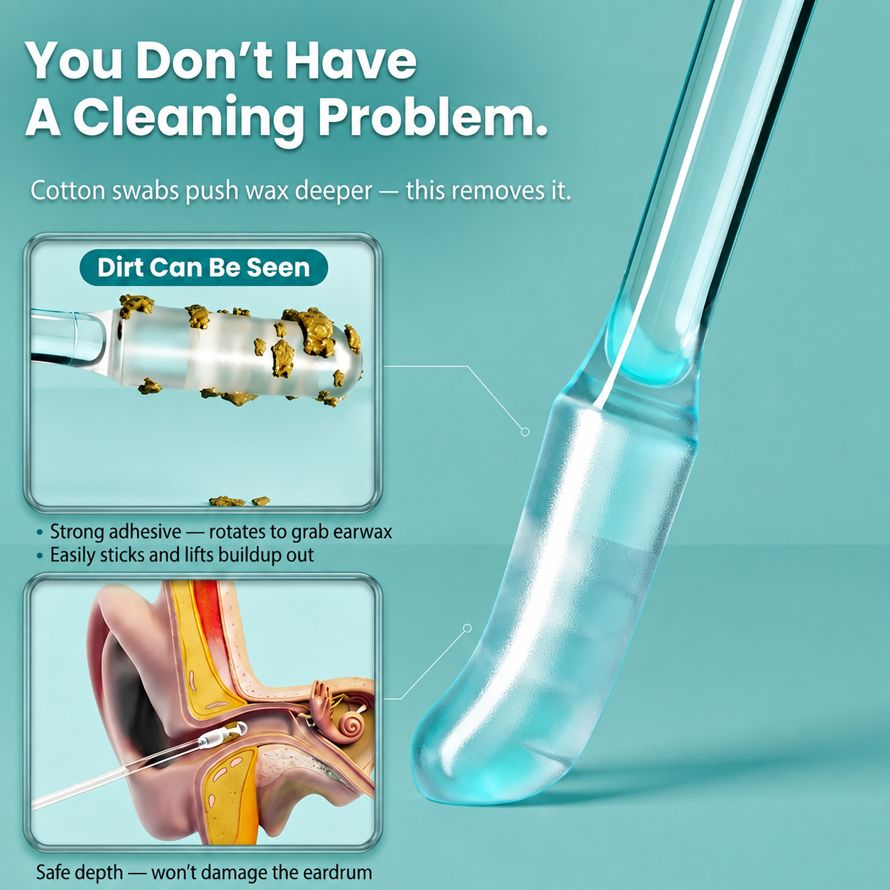 Sticky Ear Cleaner (Buy 2 Get 2 Free)