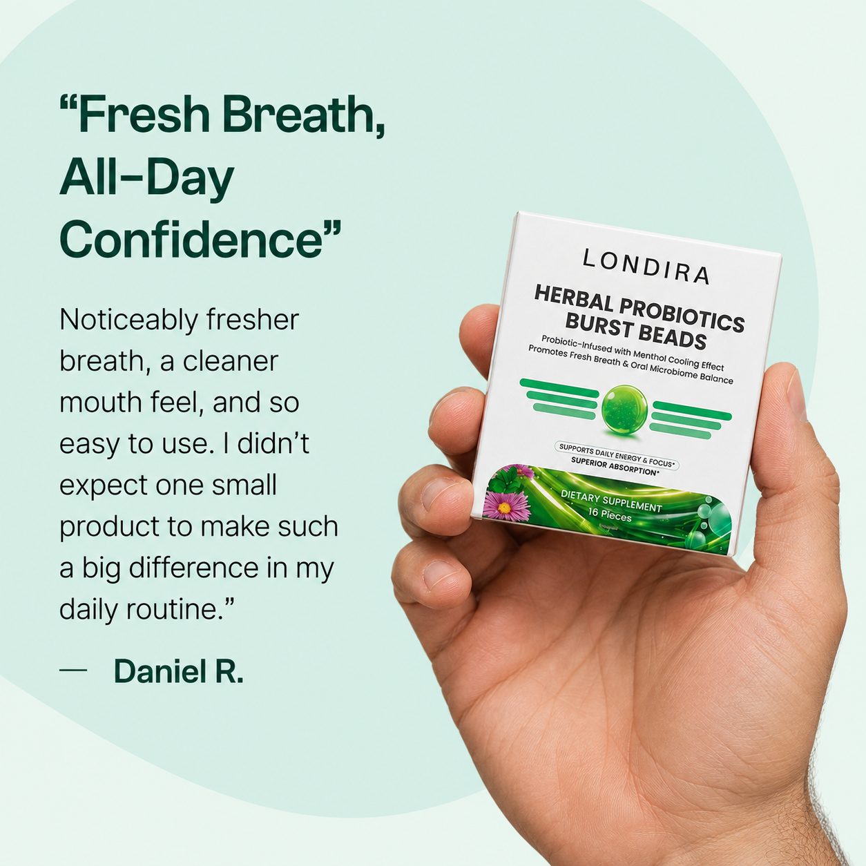Londira Herbal Probiotic Bursting Softgels