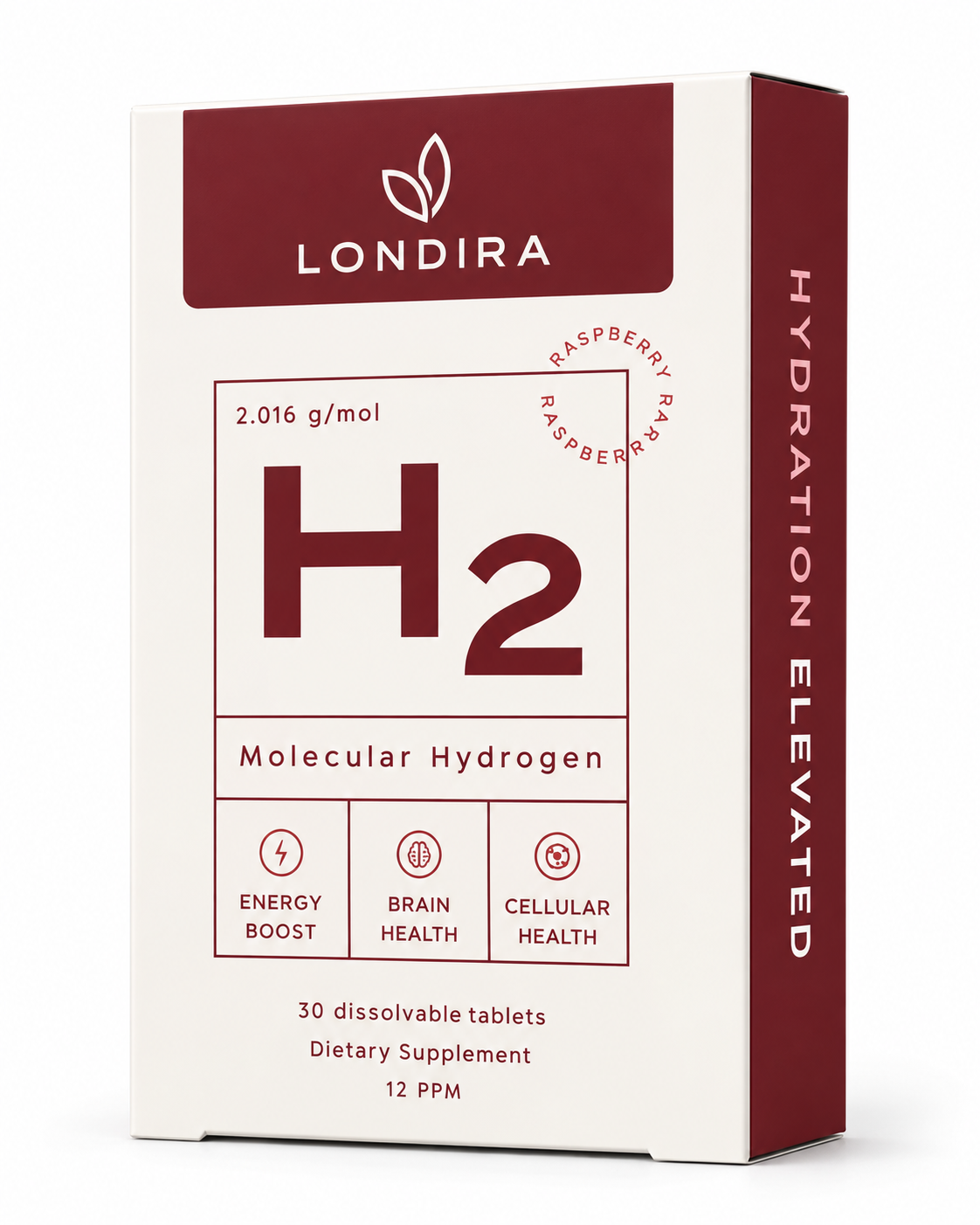 Londira H2 Molecular Hydrogen tablets box