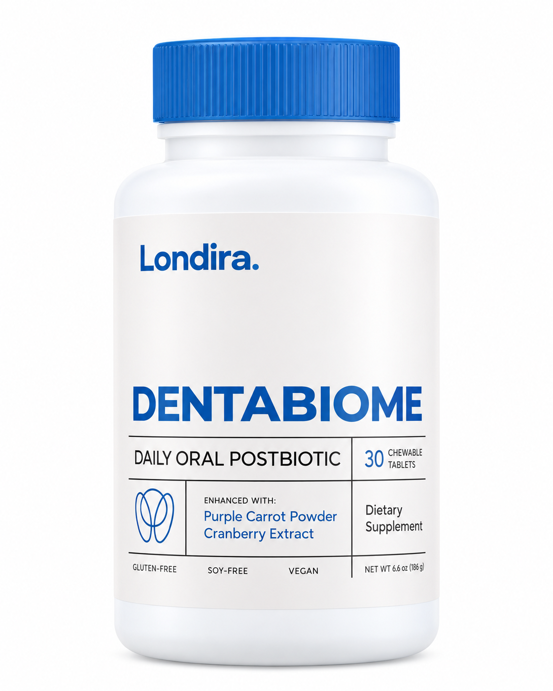 Londira oral postbiotic bottle