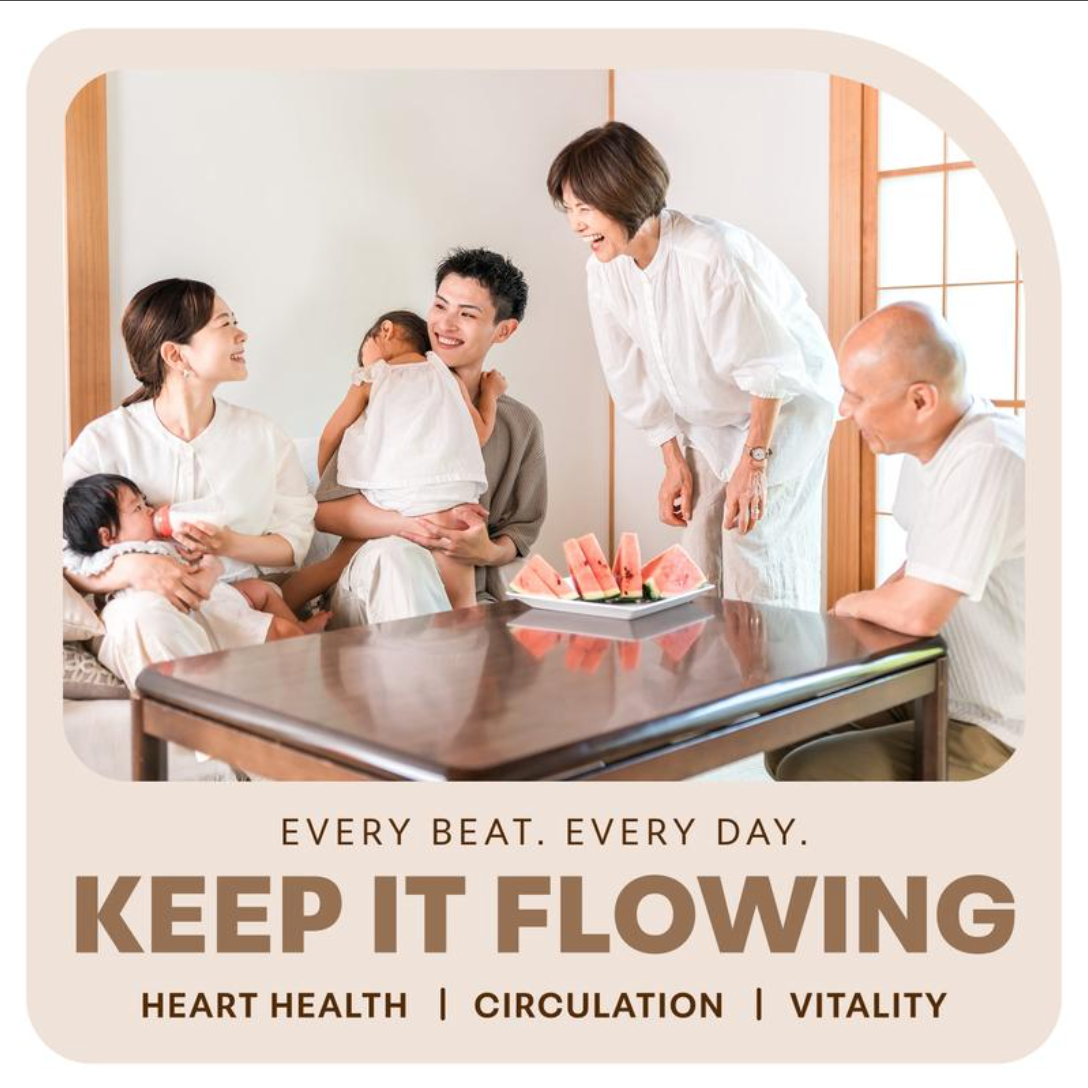 Heart health, circulation and vitality