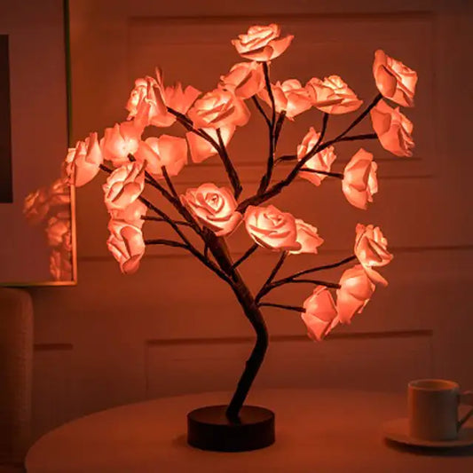 Blossom Bliss Glowing Rose Light